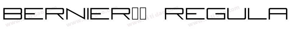 BERNIER__ Regular手机版字体转换